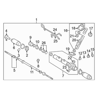 Toyota OE - Steering Gear & Linkage