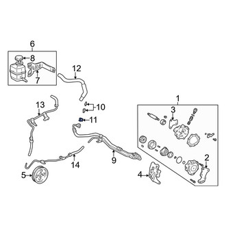 Toyota OE - Power Steering Pressure Switch Seal
