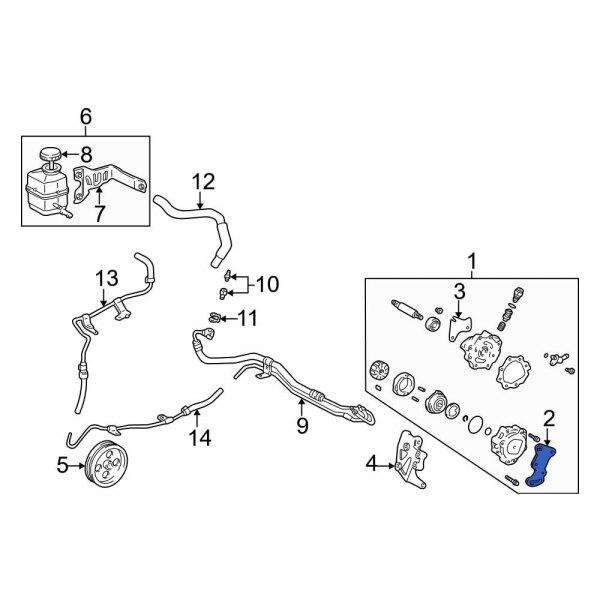 Power Steering Pump Bracket