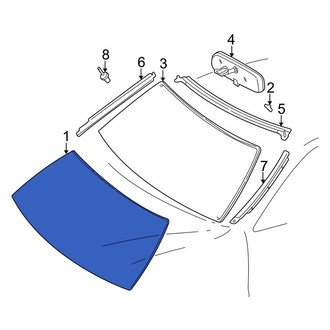Toyota OE - Front Windshield