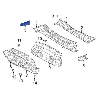 Toyota OE - Front Right Cowl Side Panel