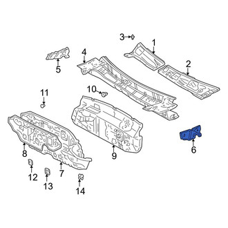 Toyota OE - Front Left Cowl Side Panel