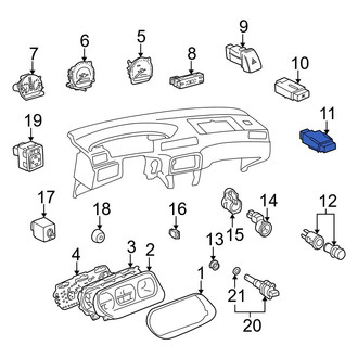 Toyota OE - Window Defroster Switch