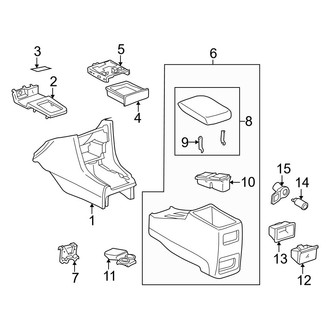 Toyota OE - Center Console (Japan Built)