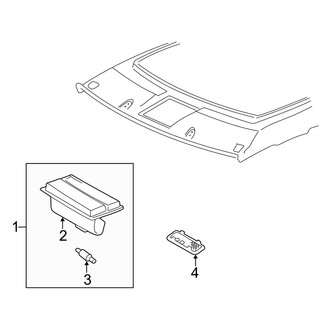 Toyota OE - Overhead Console