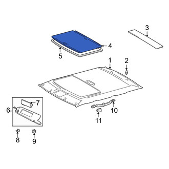 Toyota OE - Sunroof Cover