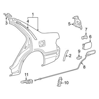Toyota OE - Quarter Panel & Components