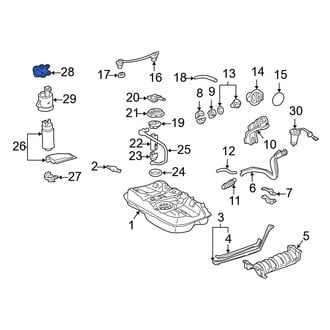 Toyota OE - Fuel Injection Pressure Regulator