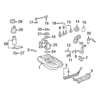 Toyota OE - Fuel System Components