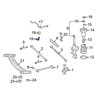 Toyota OE - Rear Suspension Stabilizer Bar Bracket