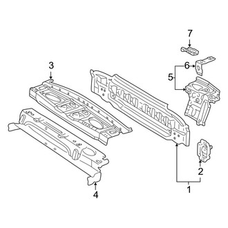 Toyota OE - Rear Body & Floor - Rear Body