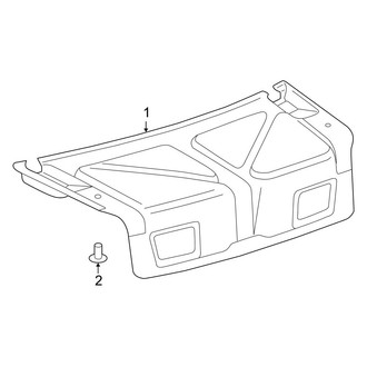 Toyota OE - Trunk Lid - Interior Trim
