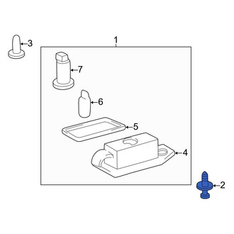 Toyota OE - Trunk Trim Panel Clip