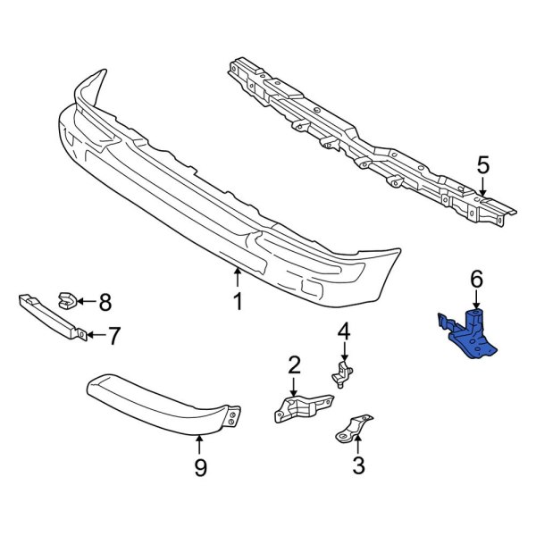 Bumper Face Bar Mount