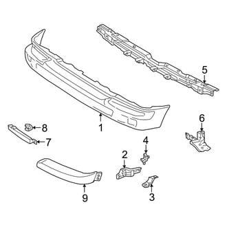 Toyota OE - Front Bumper - Bumper & Components (Pre Runner)