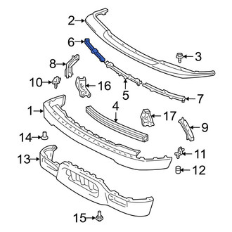 Toyota OE - Front Right Bumper Cover Bracket