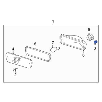 Toyota OE - Turn Signal Light Housing Nut