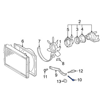 Toyota OE - Inner Belt Tensioner Bolt