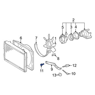 Toyota OE - Inner Belt Tensioner Bolt