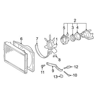 Toyota OE - Cooling Fan (3.4L)