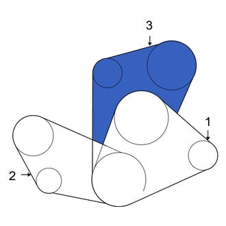 Toyota OE - Accessory Drive Belt