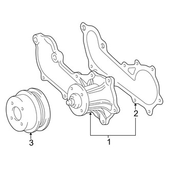 Toyota OE - Cooling - Water Pump