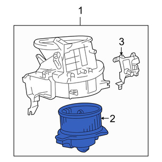 Toyota OE - HVAC Blower Motor Assembly