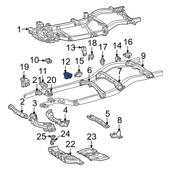 Truck Cab Bracket