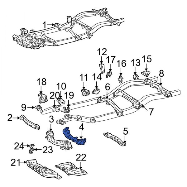 Suspension Subframe Crossmember