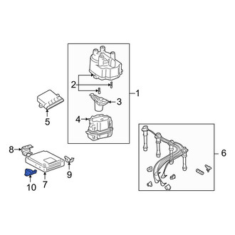 Toyota OE - Left Engine Control Module (ECM) Bracket