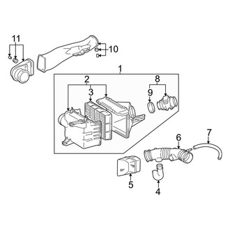 Toyota OE - Engine - Air Intake (3.4L)