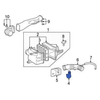 Toyota OE - Engine Air Intake Hose