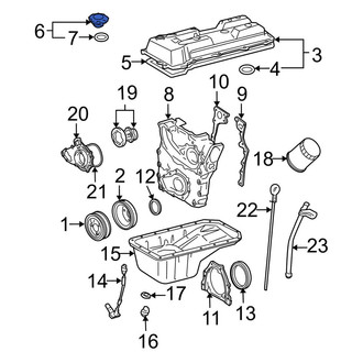 Toyota OE - Engine Oil Filler Cap