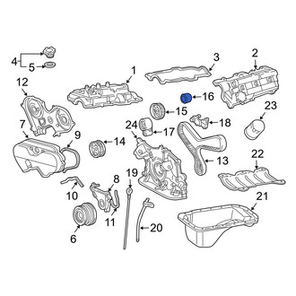 Toyota OE - Engine Timing Belt Idler