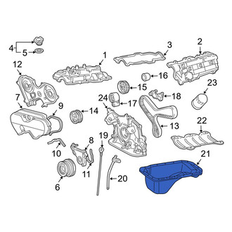 Toyota OE - Engine Oil Pan