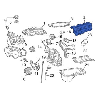 Toyota OE - Left Engine Valve Cover