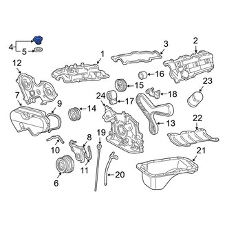 Toyota OE - Engine Oil Filler Cap