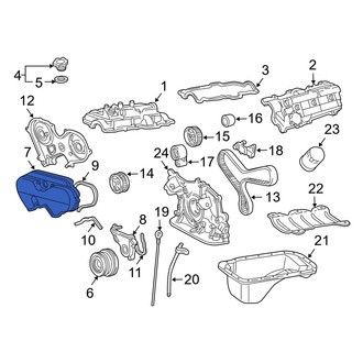Toyota OE - Outer Upper Engine Timing Cover