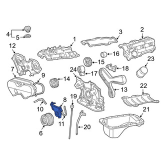 Toyota OE - Lower Engine Timing Cover