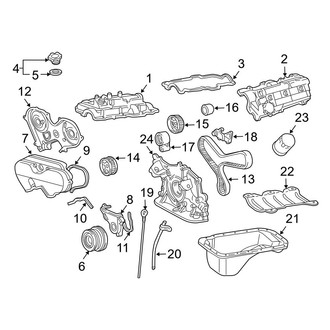 Toyota OE - Engine Parts (3.4L)