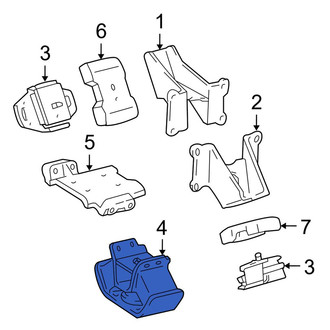 Toyota OE - Rear Engine Mount