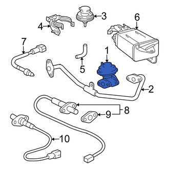 Toyota OE - Exhaust Gas Recirculation (EGR) Valve