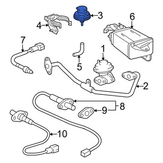 Toyota OE - Exhaust Gas Recirculation (EGR) Valve Control Solenoid
