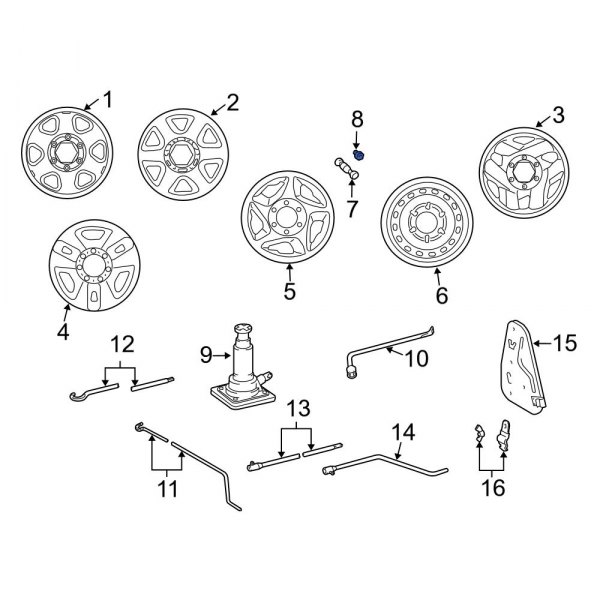 Wheel Lug Nut