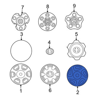 Toyota OE - Wheel Cover