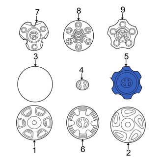 Toyota OE - Wheel Cap