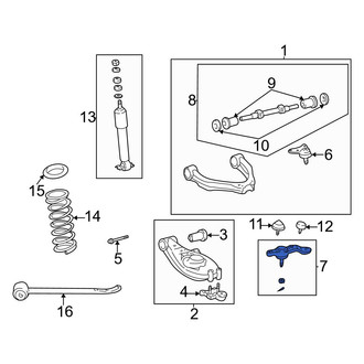 Toyota OE - Front Left Lower Suspension Ball Joint
