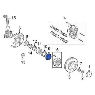 Toyota OE - Front Wheel Seal