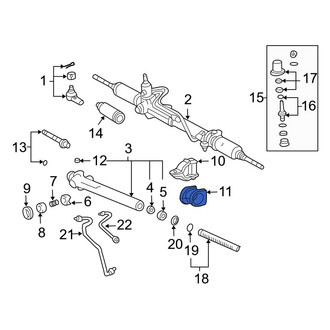 Toyota OE - Rack and Pinion Grommet