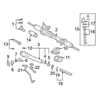 Toyota OE - Steering Gear & Linkage (Power Steering)